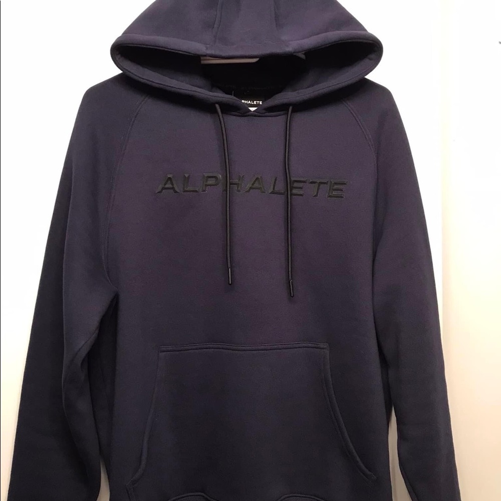 Alphalete Premier Performance Hoodie S Navy